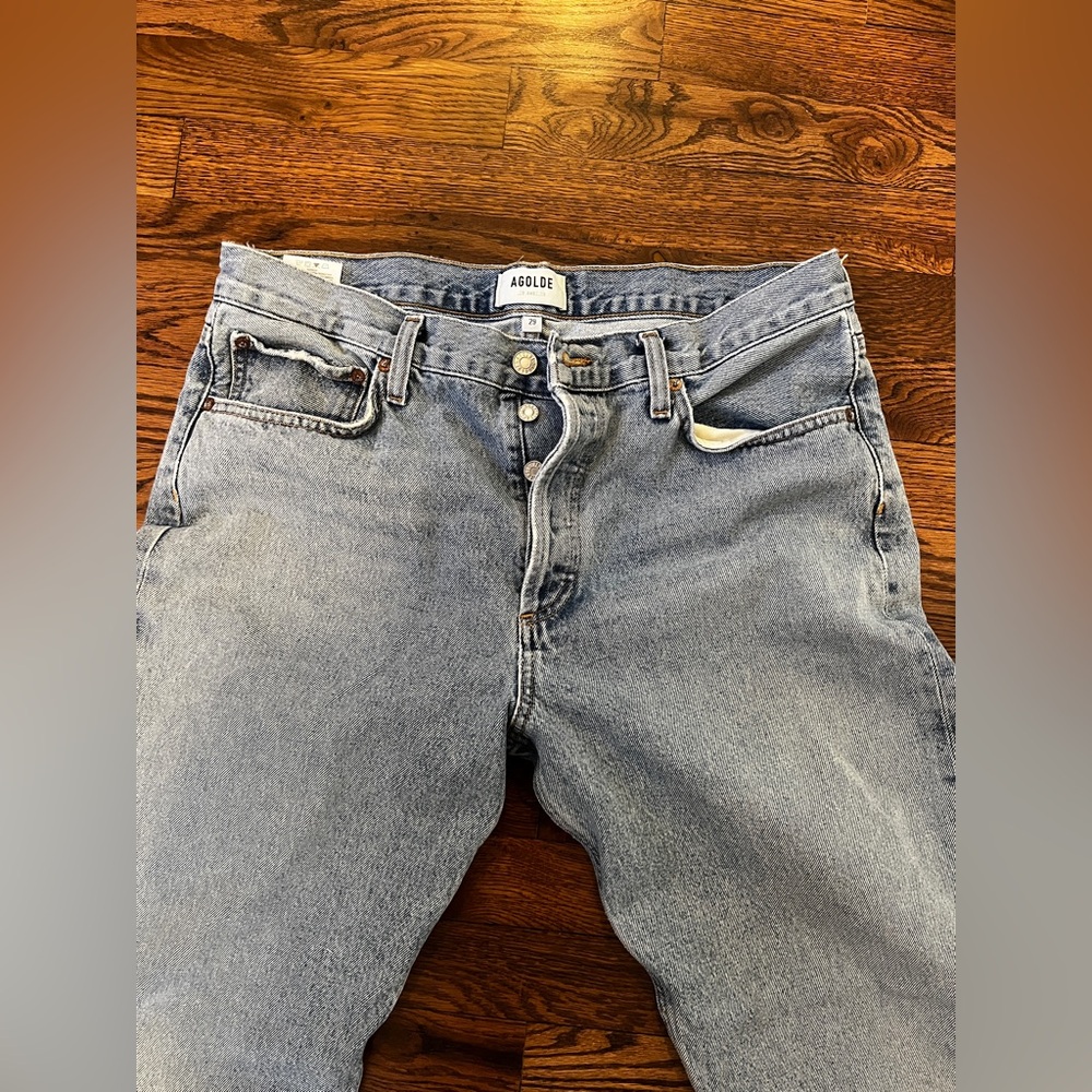 AGOLDE Wyman Vintage Straight Leg Jeans Size 29 - Picture 4 of 7